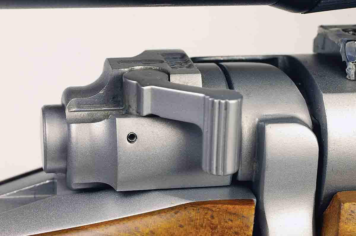 The American Legends Rifle is based on the Model 1999 action that features a three-position wing safety.